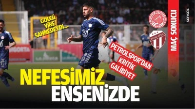 Batman Petrolspor&rsquo;dan kritik galibiyet! Nefesimiz ensenizde