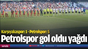Batman Petrolspor gol oldu yağdı