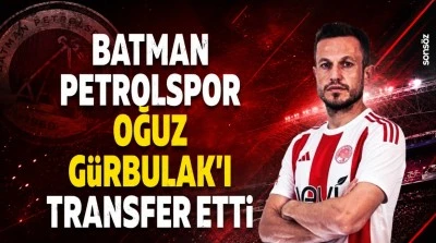 Batman Petrolspor Oğuz G&uuml;rbulak'ı transfer etti