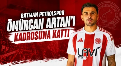 Batman Petrolspor &Ouml;m&uuml;rcan Artan'ı kadrosuna kattı 