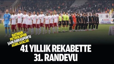 Batman Petrolspor, Şanlıurfaspor'u ağırlayacak