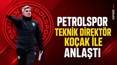 Batman Petrolspor teknik direkt&ouml;r Ko&ccedil;ak ile anlaştı