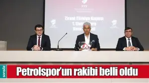 BATMAN PETROLSPOR&rsquo;UN RAKİBİ BELLİ OLDU