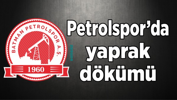 BATMAN PETROLSPOR&rsquo;DA YAPRAK D&Ouml;K&Uuml;M&Uuml;