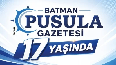 Batman Pusula Gazetesi 17 yaşında