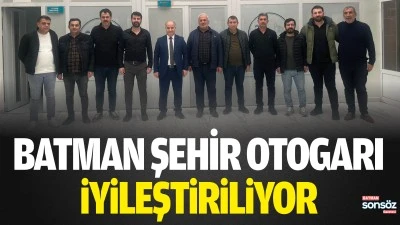 Batman Şehir Otogarı iyileştiriliyor