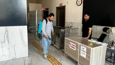 Batman Şehir Otogarında temizlik