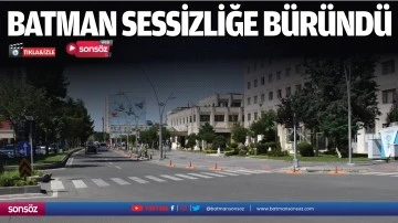 Batman sessizliğe b&uuml;r&uuml;nd&uuml;