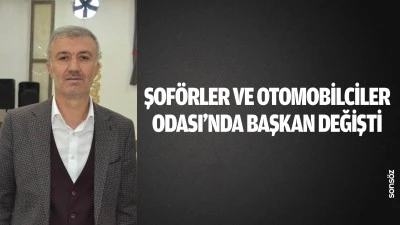 Batman Şof&ouml;rler ve Otomobilciler Odası&rsquo;nda Başkan Değişti