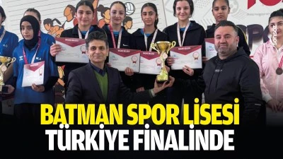 Batman Spor Lisesi, T&uuml;rkiye finalinde