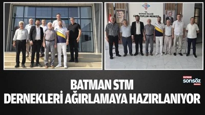 Batman STM, dernekleri ağırlamaya hazırlanıyor 