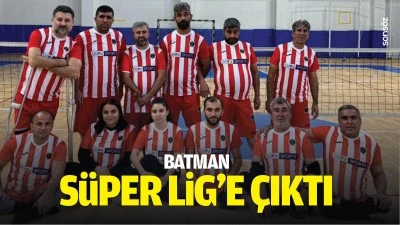 Batman, S&uuml;per Lig&rsquo;e &ccedil;ıktı