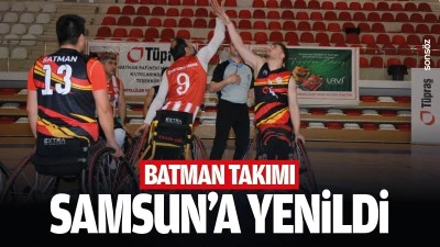 Batman Takımı, Samsun&rsquo;a yenildi