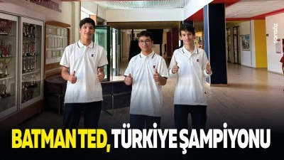 Batman TED, T&uuml;rkiye Şampiyonu