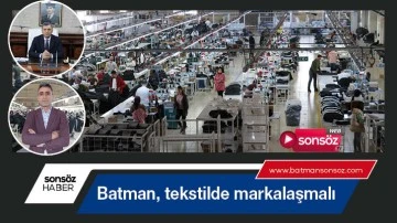 Batman, tekstilde markalaşmalı
