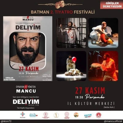Batman Tiyatro Festivali&rsquo;nde Final Perdesi A&ccedil;ılıyor