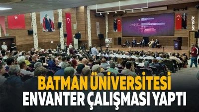 Batman &Uuml;niversitesi, envanter &ccedil;alışması yaptı