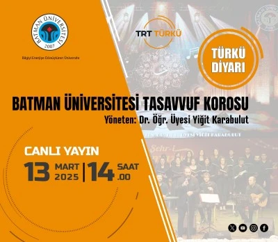 Batman &Uuml;niversitesi Korosu, TRT T&uuml;rk&uuml;&rsquo;de