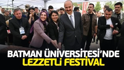 Batman &Uuml;niversitesi&rsquo;nde lezzetli festival&hellip;
