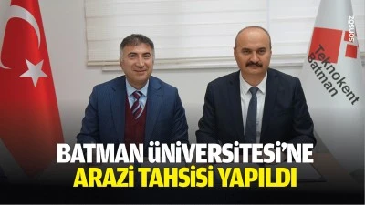 Batman &Uuml;niversitesi&rsquo;ne arazi tahsisi yapıldı