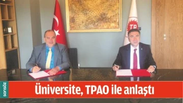 BATMAN &Uuml;NİVERSİTESİ, TPAO İLE ANLAŞTI