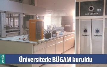BATMAN &Uuml;NİVERSİTESİNDE B&Uuml;GAM KURULDU