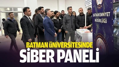 Batman &Uuml;niversitesinde siber paneli&hellip;