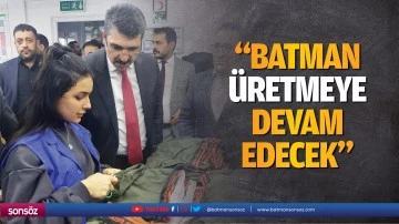 &ldquo;Batman, &uuml;retmeye devam edecek&rdquo;