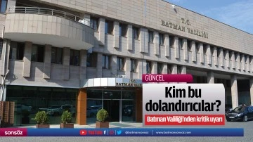Kim bu dolandırıcılar?