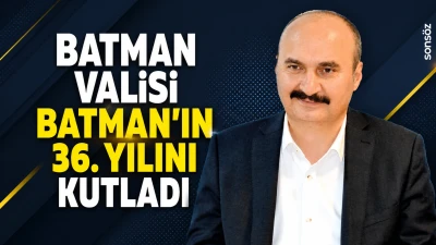 Batman Valisi, Batman&rsquo;ın 36. yılını kutladı