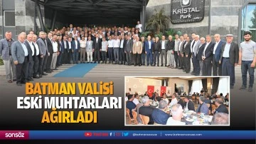 Batman Valisi, eski muhtarları ağırladı