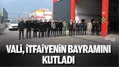 Batman Valisi, itfaiyenin bayramını kutladı