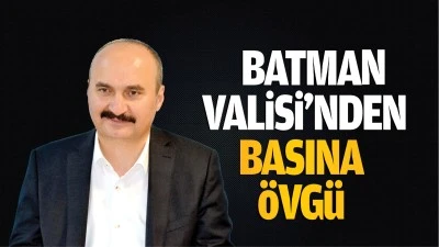 Batman Valisi&rsquo;nden basına &ouml;vg&uuml;; &ldquo;İlimizin ufkunu genişletiyor&hellip;&rdquo;