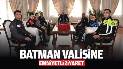 Batman Valisine emniyetli ziyaret&hellip;