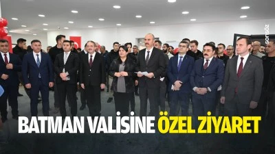 Batman Valisine &ouml;zel ziyaret