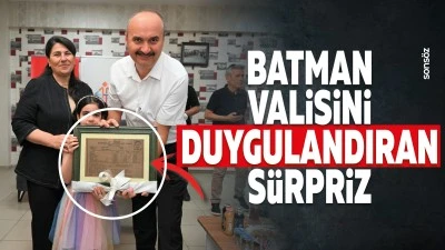 Batman Valisini duygulandıran s&uuml;rpriz