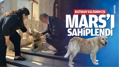 Batman Valisinin Eşi, Mars&rsquo;ı sahiplendi