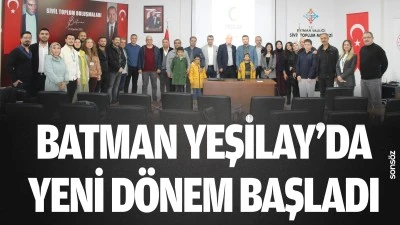 Batman Yeşilay&rsquo;da yeni d&ouml;nem başladı