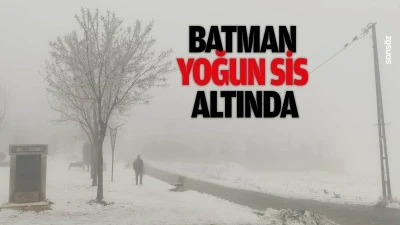 Batman, yoğun sis altında