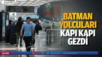 Batman Yolcuları, kapı kapı gezdi