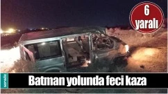 BATMAN YOLUNDA FECİ KAZA