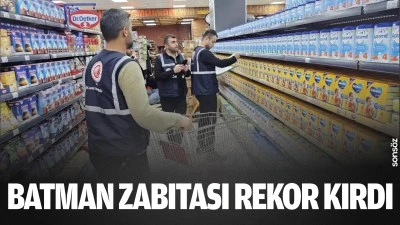 Batman Zabıtası rekor kırdı
