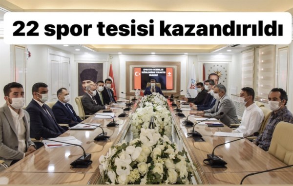 Batman&rsquo;a 22 spor tesisi kazandırıldı