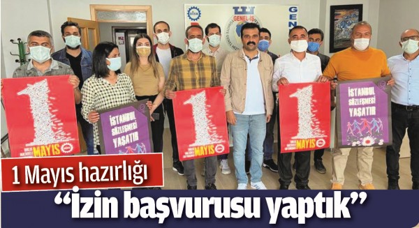 BATMAN'DA 1 MAYIS HAZIRLIĞI