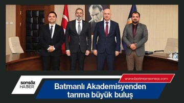 Batmanlı Akademisyenden tarıma b&uuml;y&uuml;k buluş