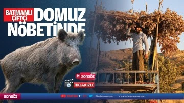 Batmanlı &Ccedil;ift&ccedil;i, domuz n&ouml;betinde