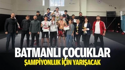 Batmanlı &Ccedil;ocuklar, şampiyonluk i&ccedil;in yarışacak