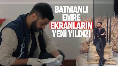 Batmanlı Emre, ekranların yeni yıldızı&hellip;