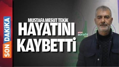Batmanlı eski sendika başkanı hayatını kaybetti