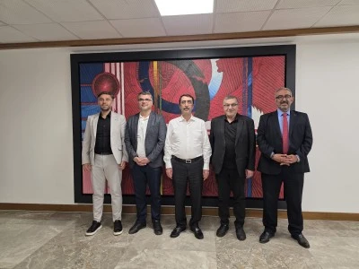 Batmanlı Gazetecilerden Muzaffer Nasıroğlu&rsquo;na ziyaret